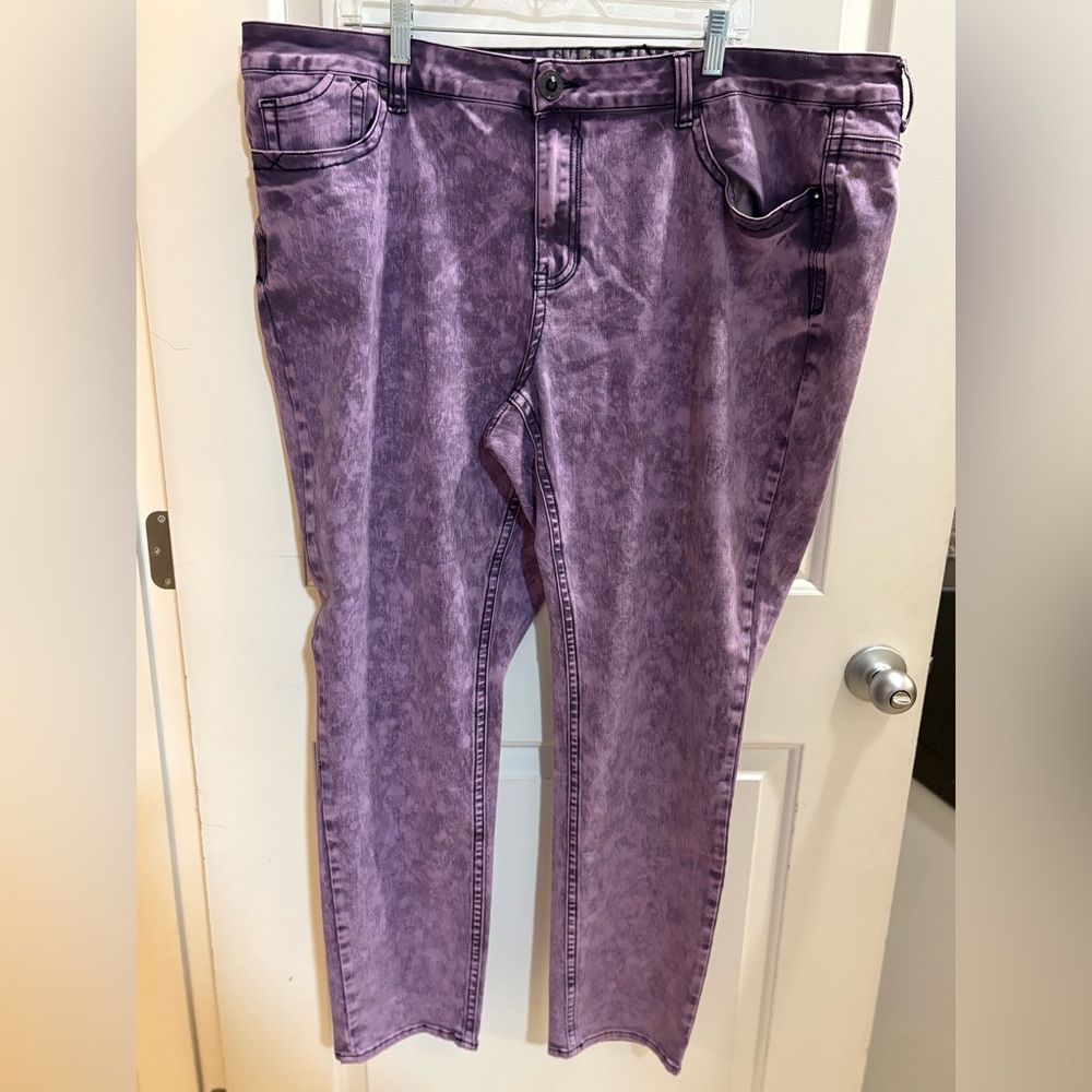 Hydraulic Purple Skinny Jeans